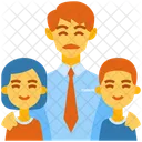 Father Children  Icon