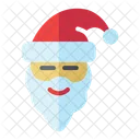 Father Christmas Santa Claus Merry Christmas Icon