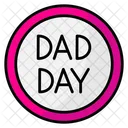 Reward Rosette Best Dad Icon