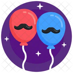 Father Day Balloons  Icon