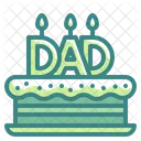 Father Day Cake  Icon