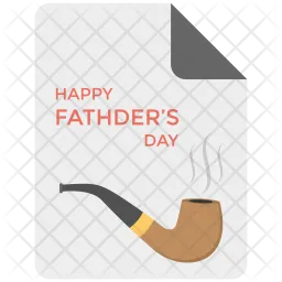 Father Day Greeting  Icon