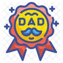 Father Day Medal Best Father Medal Medal Icon