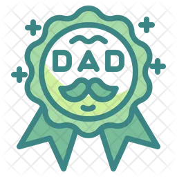 Father Day Medal  Icon