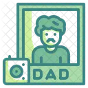 Father Day Photo  Icon