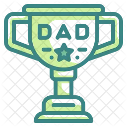 Father Day Trophy  Icon
