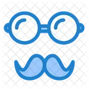Father Face Avatar Glasses Icon