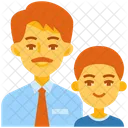 Father Son People Son Icon