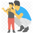 Father Child Fatherly Icon