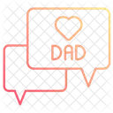 Fathers Day Mail Father Icon