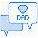 Fathers Day Mail Father Icon