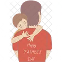 Happy Fathers Day Greetings Father Icon