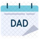 Date Dad Calendar Calendar Icon
