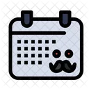 Fathers Day Calendar  Icon