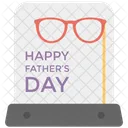 Fathers Day Greetings Icon