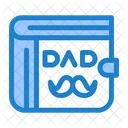 Fathers Wallet Dad Wallet Wallet Icon