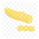 Banana Comida Fruta Icon