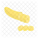 Banana Comida Fruta Icon