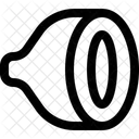 Fatia De Cebola Cebola Tempero Ícone