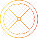 Icone Laranja Fatia De Laranja Comida Ícone