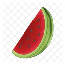 Fatia De Melancia Melancia Fruta Icon