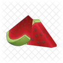 Fatia De Melancia Melancia Fruta Icon