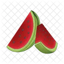 Fatia De Melancia Melancia Fruta Icon