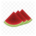 Fatia De Melancia Melancia Fruta Icon