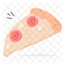 Pizza Fatia Fast Food Icon