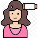 Fatigue Tired Exhausted Icon