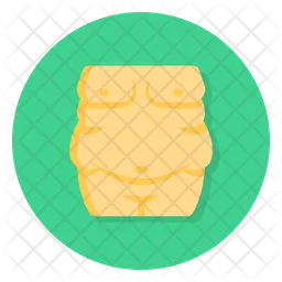 Fatty Figure  Icon