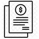 Comercial Fatura Receita Ícone
