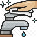 Faucet Water Wipe Icon