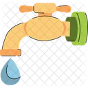 Faucet Dripping Water  Icon