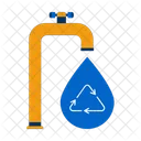 Faucet Water Recycling Icon