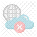 Fault Mistake Cloud Computing Icon