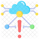 Fault Tolerant Design Cloud Error Icon