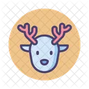 Fauna Deer Buck Icon