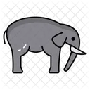 Fauna En Peligro De Extincion Conservacion De Elefantes Manadas De Elefantes Africanos Icono
