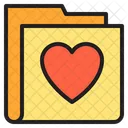 Love Heart Folder Icon
