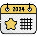 Favorite Calendar 2024 Icon