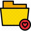 Favorite Heart Folder Icon