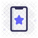 Mobile Favorite Star Icon