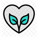Favorite Green Heart Icon