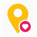 Favorite Heart Marker Icon