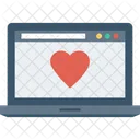 Favorite Laptop Online Icon