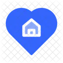 Favorite House Heart Icon