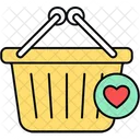 Favorite basket  Symbol