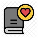 Favorite Book Heart Icon
