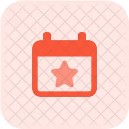 Favorite Calendar  Icon